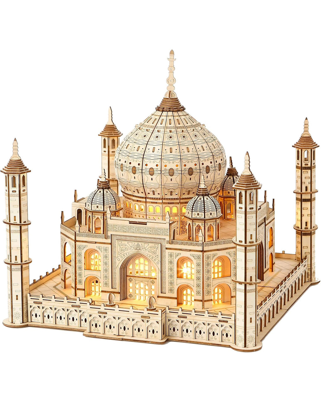 3D Wooden Puzzle  Taj Mahal Wood Model
