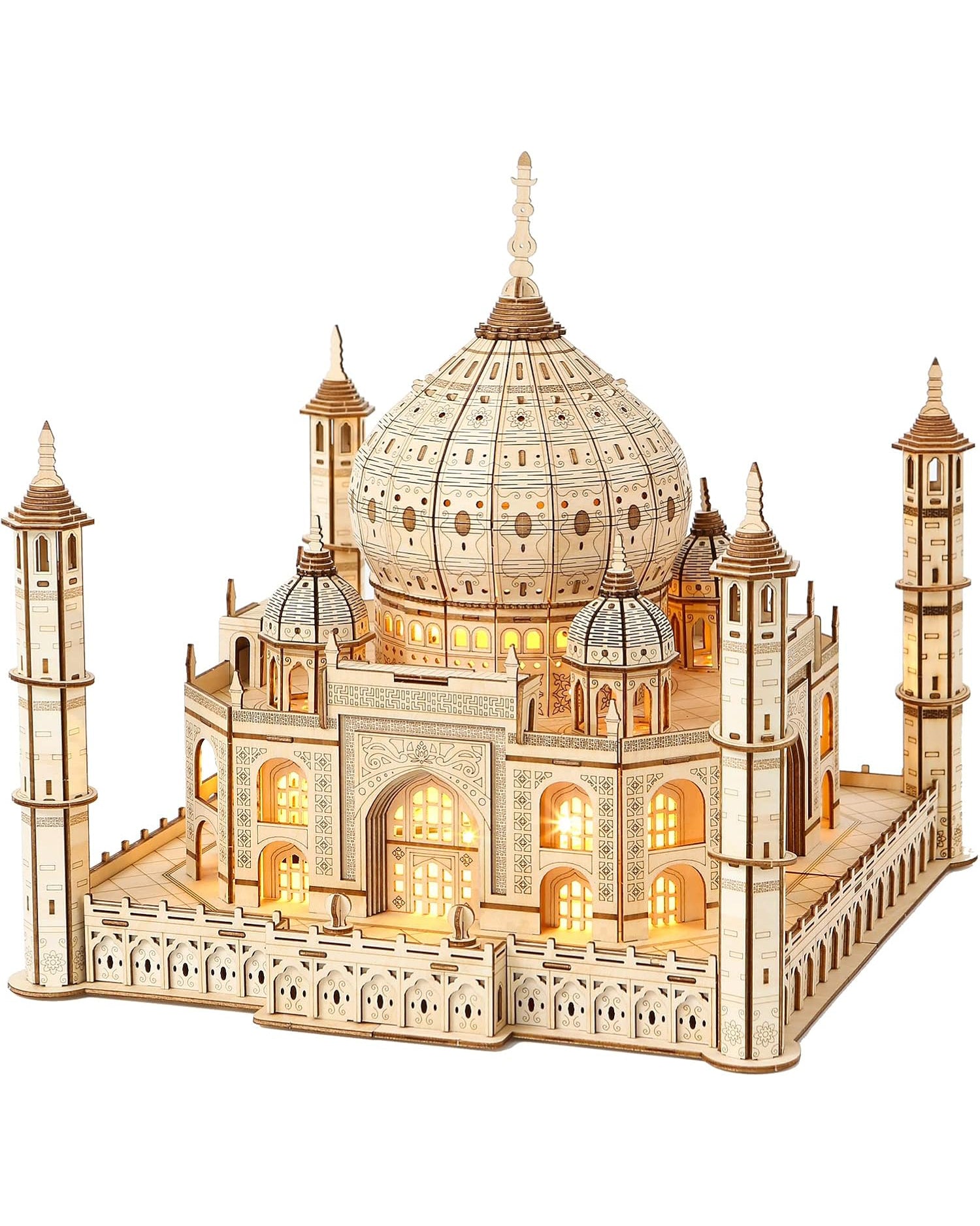 3D Wooden Puzzle  Taj Mahal Wood Model