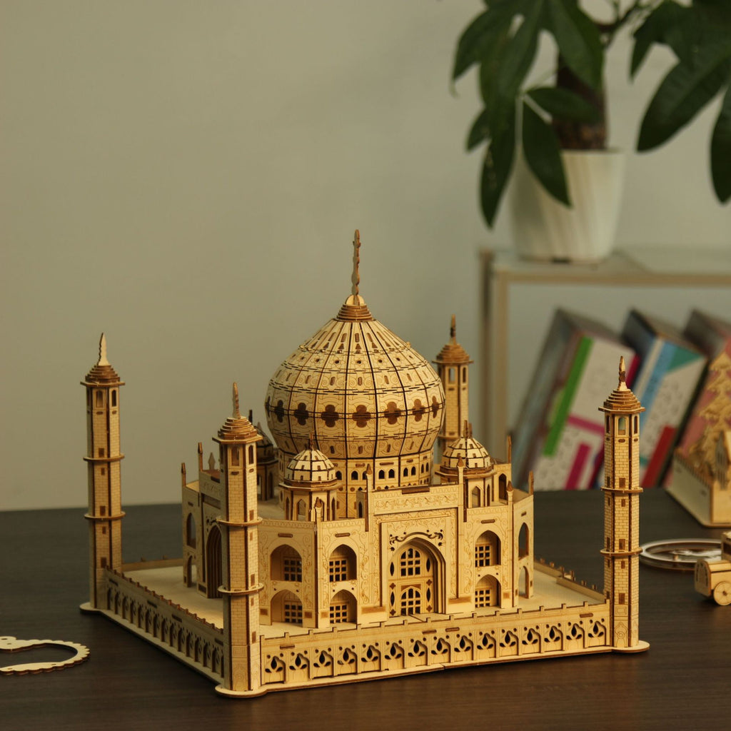 3D Wooden Puzzle  Taj Mahal Wood Model
