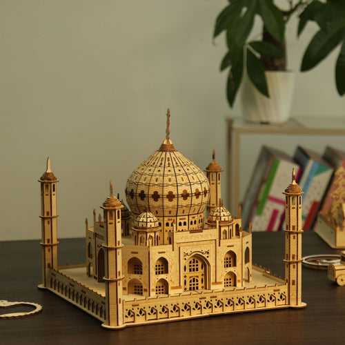 3D Wooden Puzzle  Taj Mahal Wood Model